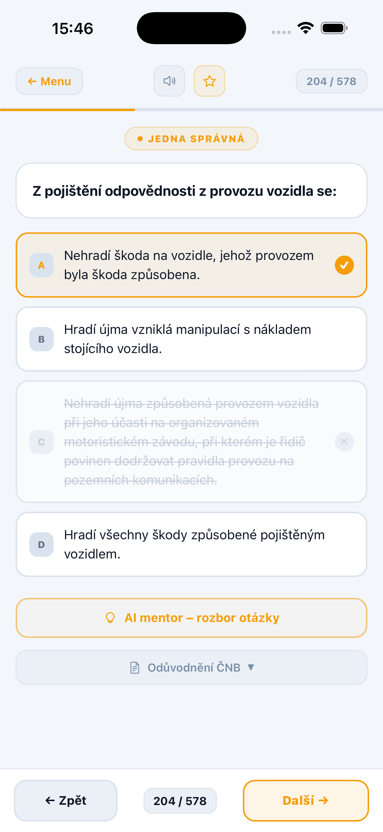 Procvičování