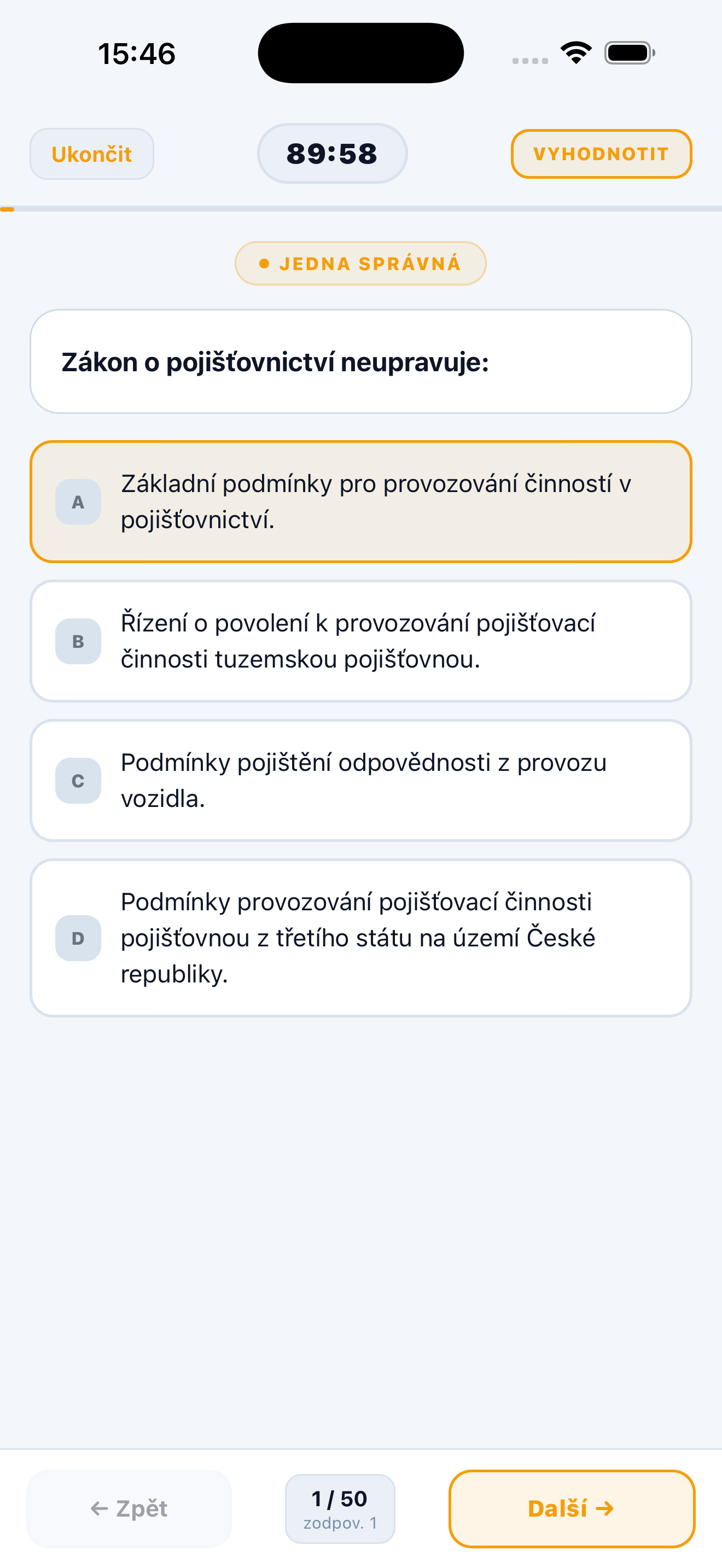 Ostrá zkouška